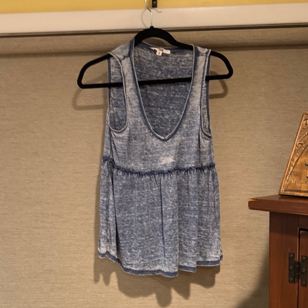 Jack Spade Denim Blue Tank Top